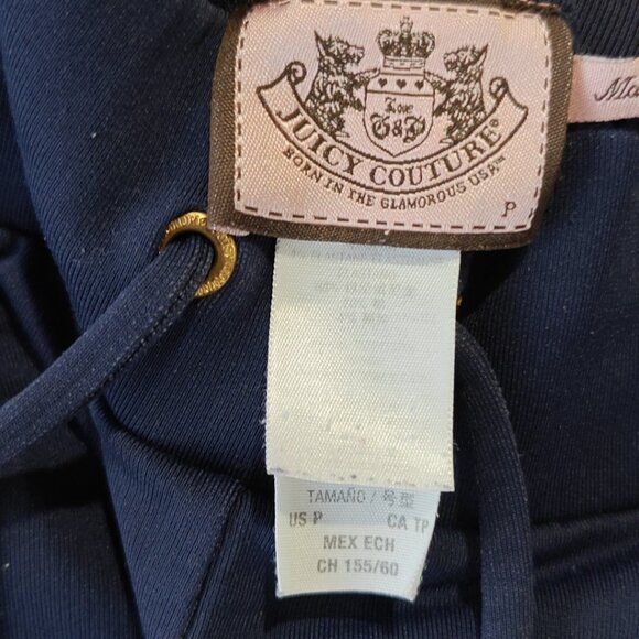 Juicy Couture Navy Tracksuit – Hoodie + Joggers - Picture 6 of 6